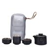 Black Pottery Simple Travel Kung Fu Tea Set Japanese Portable Outdoor High-end Gifts