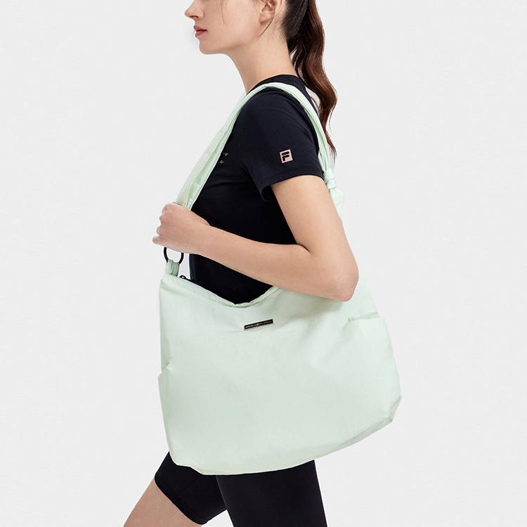 New FILA Fabric Handbag, Shoulder Bag Women's Green A13W321166F-LG