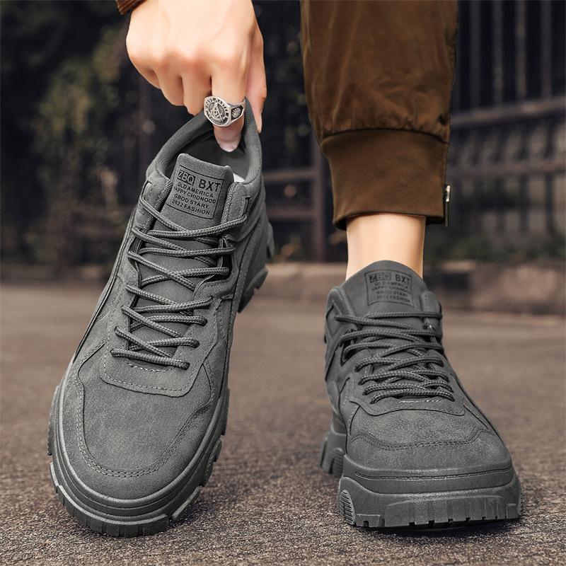 

Мужская обувь 2025 новая осень страхование труда строительная площадка работа водонепроницаемая, нескользящая и износостойкая спортивная и повседневная рабочая обувь ботинки Мартин ти 39 серый