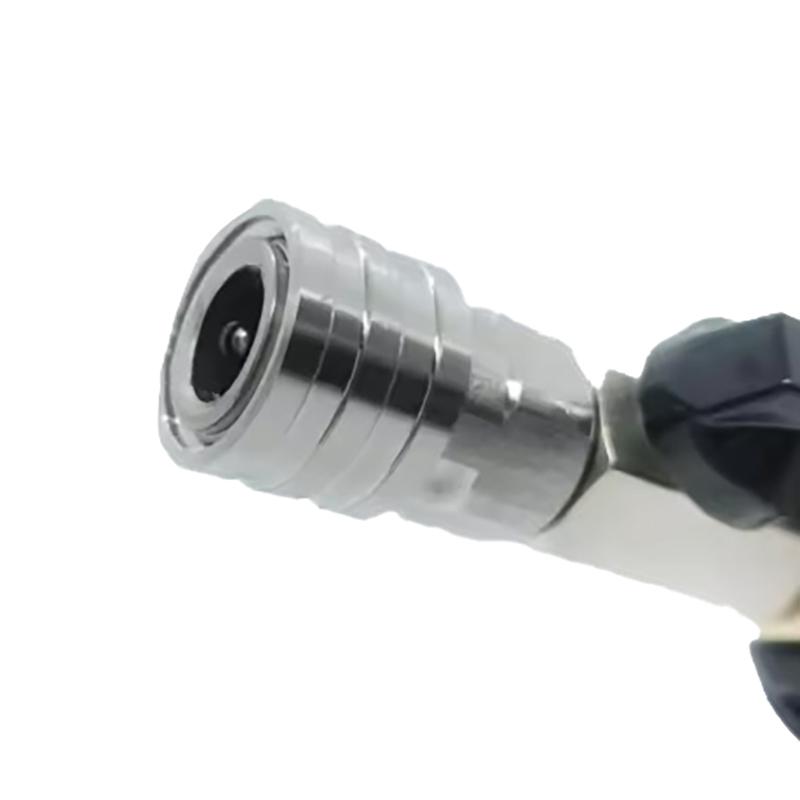 1 Set 1/4 Quick Connect With Valve To Control Water Flow Pressure Washer Hose Adapter AR Hose For Karcher Lavor Nilfisk Parkside