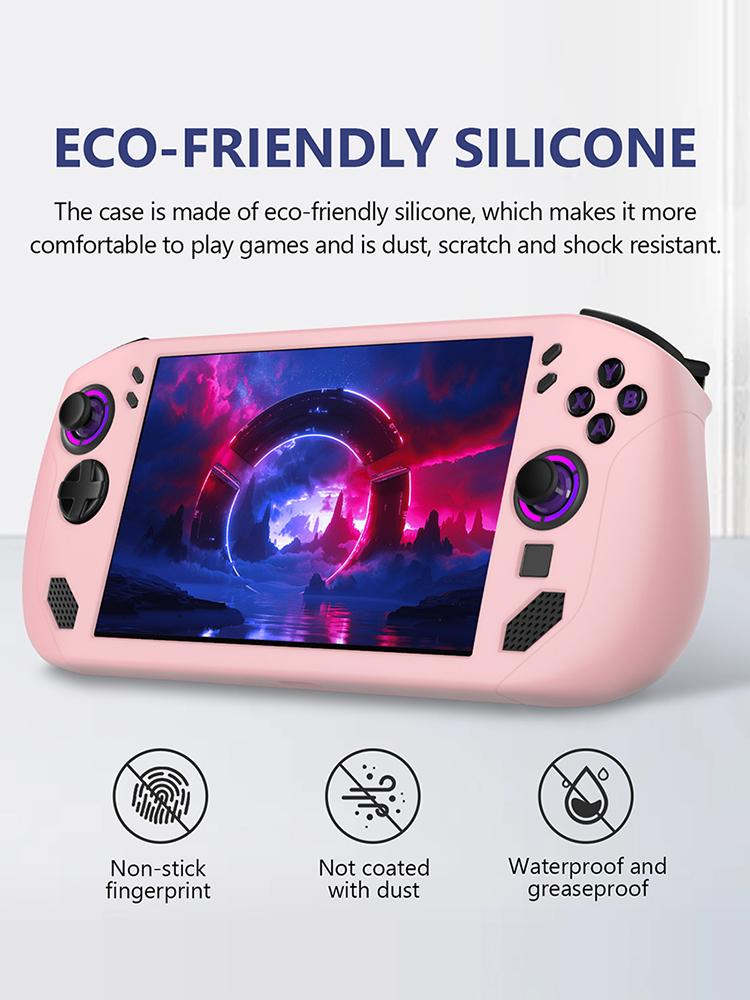 Silicone Protective Cover Handheld Game Console Anti-Scratch Case Anti-Drop Soft Shell For Legion Go S Gaming Consoles Accessory