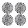 Halloween Spider Web Placemats Durable PVC Material Multi Purpose Table Decor For Spooky Party Dinner Or Everyday Use