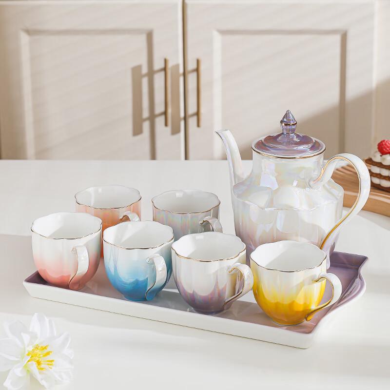 Naijiang Light Luxury Ceramic Tea Set