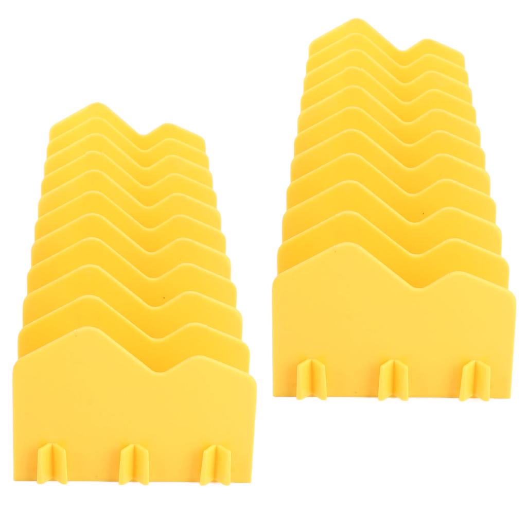 2PCS Wrench Organizer ABS Space Saving Multifunctional 10 Slot Wrench Holder for Pliers Ratchets Scissors Screwdrivers