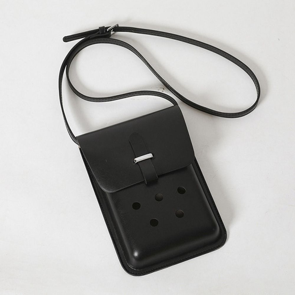 DIY EVA Mobile Phone Bag Hole Shoulder Bag Fashion Crossbody Bag Men