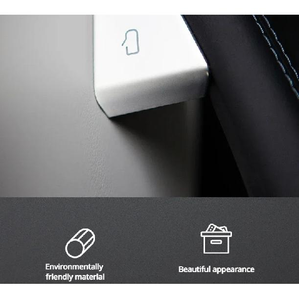 For Tesla Model 3 Highland Model Y Juniper/Launch 2025 Car Open Door Button Stickers 4X Handle Cover Interior Protection Trim