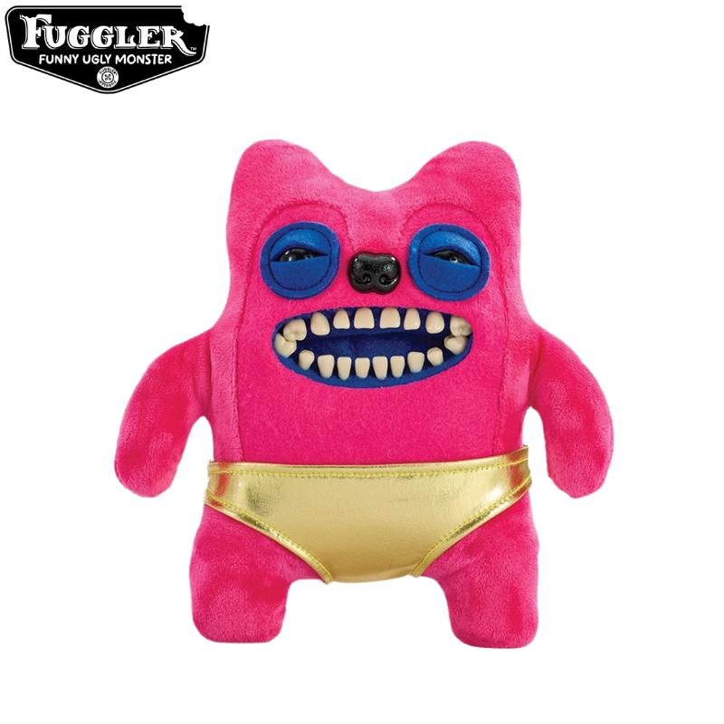 Originální Fuggler Monstrum s ošklivými zuby Plyšové hračky Vtipný Fugguler Širokooké monstrum Šílený králík Humph Vyplněné plyšové panenky Dárky