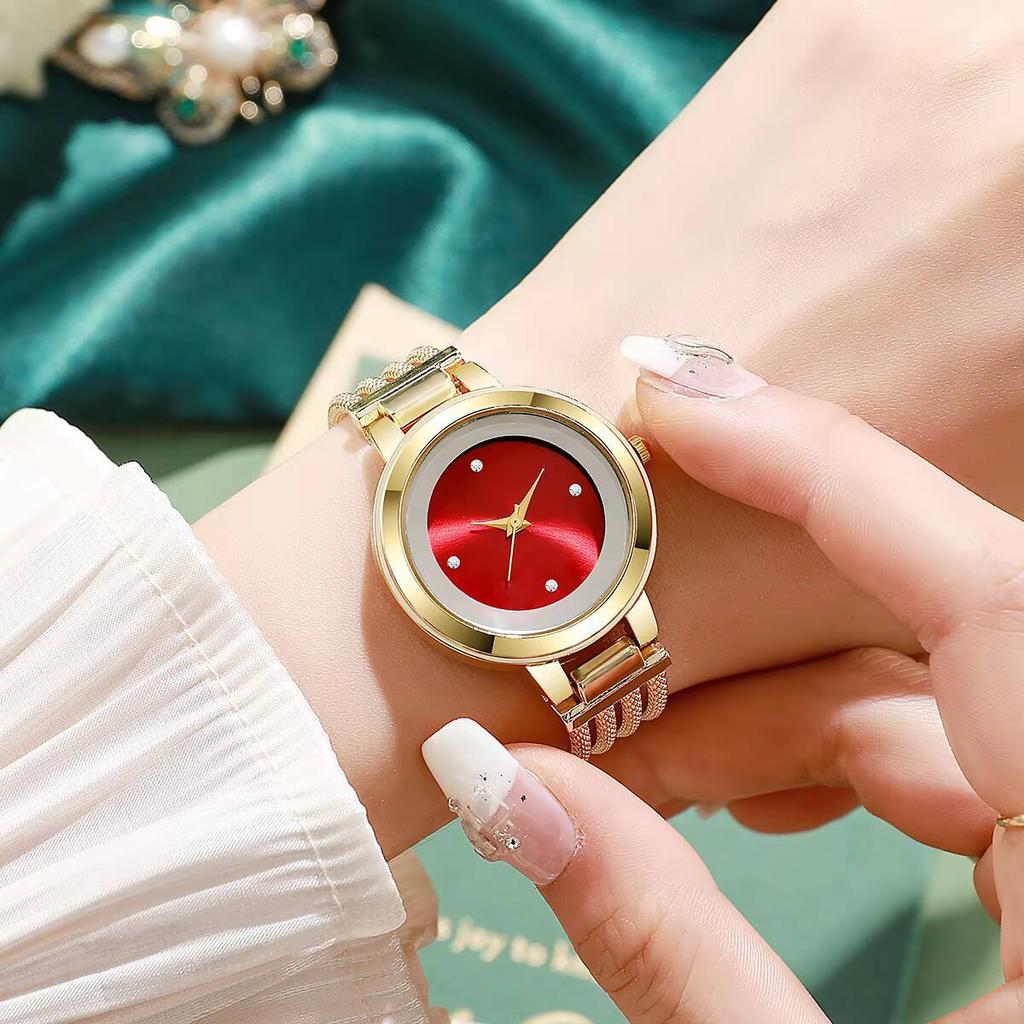 Mode Damenuhren Luxus Analog Damen Quarz Armbanduhr Mädchen Uhr Geschenk Reloj Mujer