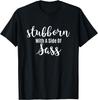 Sassy Teen Sarcastic design | Stubborn With A Side Of Sass T-Shirt