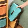 1Pc Foldable Storage Box Wardrobe Storage Box Large Capacity For Toy Clothes Snacks Books Shoes Plastic Box For Car Household