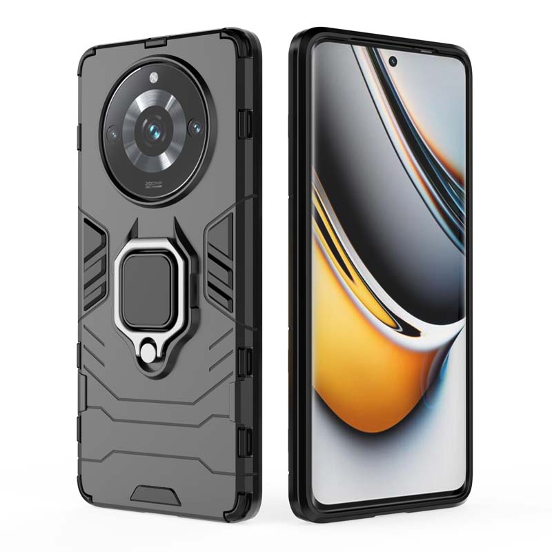 Shockproof Case For Realme 11 Pro Plus 9 10 Pro + 11X Narzo 60 60X Cover Armor Ring Back Coque for OPPO A18 A38 4G Fundas