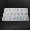 Lowercase Letter Resin Moulds, 26 Resin Alphabet Mould DIY Crystal Epoxy Mold Mirror Handmade Pendant Creative Jewelry