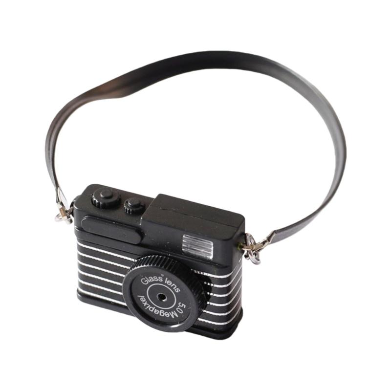 

Children Safe Miniature Camera Model ABS Decorative Item DSLR Camera Figure For Doll Room Creative Play And Display