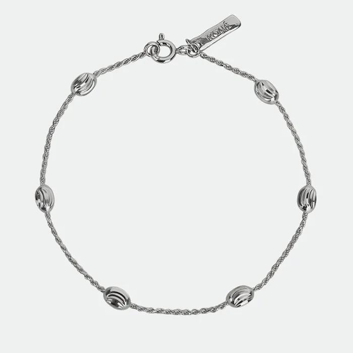 Texture Ball Chain Bracelet