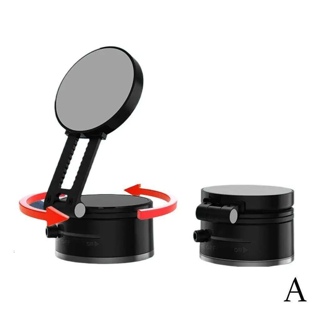 Vacuum Magnetic Suction Cup Car Phone Bracket Folding For Samsung Interior Accessories