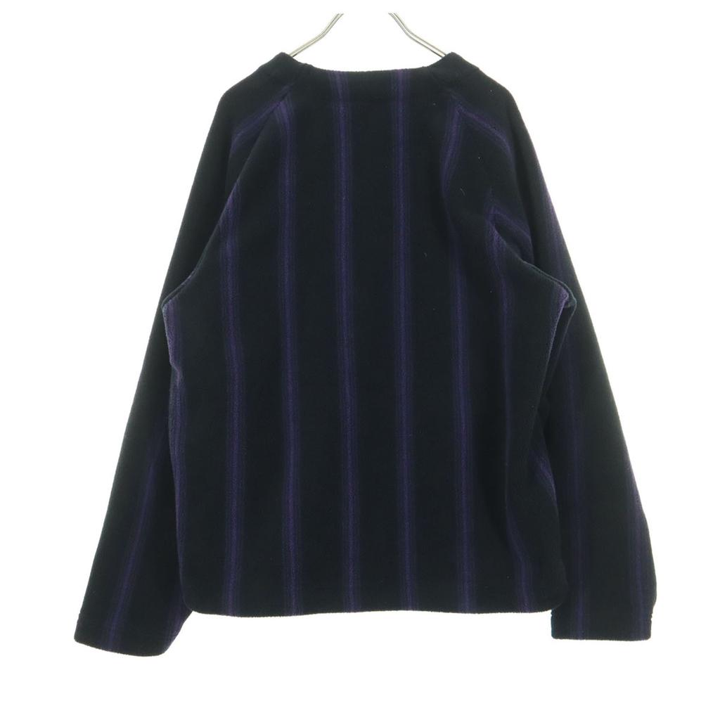 unused UNIQLO NEEDLES Needles collaboration One-point logo stripe pattern Long sleeve freeze cardigan Men's Used