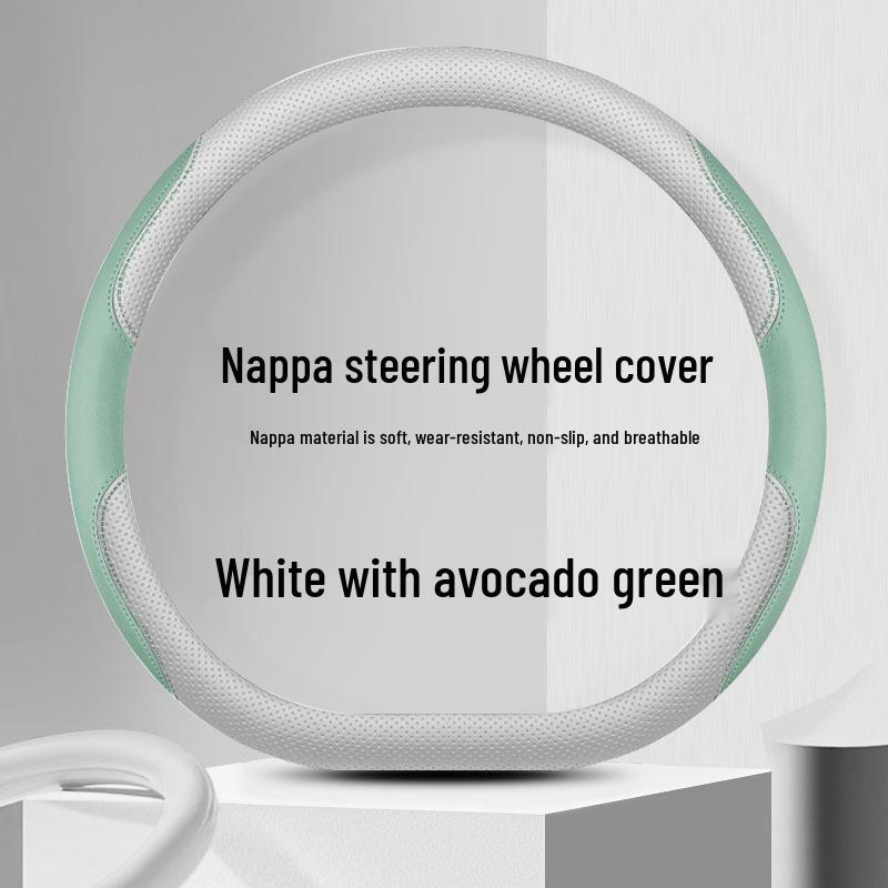 Ideal L8/L9/ONE Steering Wheel Cover: Original Car Color, New Energy Vehicle Interior Accessory.