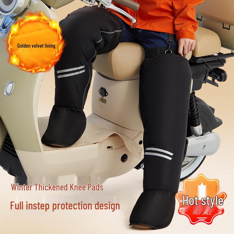 Warm Winter Electric Knee Pads: Elderly Windproof Leg Covers