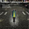 12V LED Turn Signal Light for Motorcycle Heavy Motor Scooter ATV with Two Sides Flowing Lamp for Motorcycle Lighting System