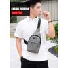 Torba na klatkę piersiową Nowa męska prosta nylonowa moda Wodoodporna torba na jedno ramię