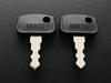 QTMY 2er-Pack Schlüssel PL501-68920 Kubota B26 Kubota RTV 900 Schlüssel Kubota RTV UTV