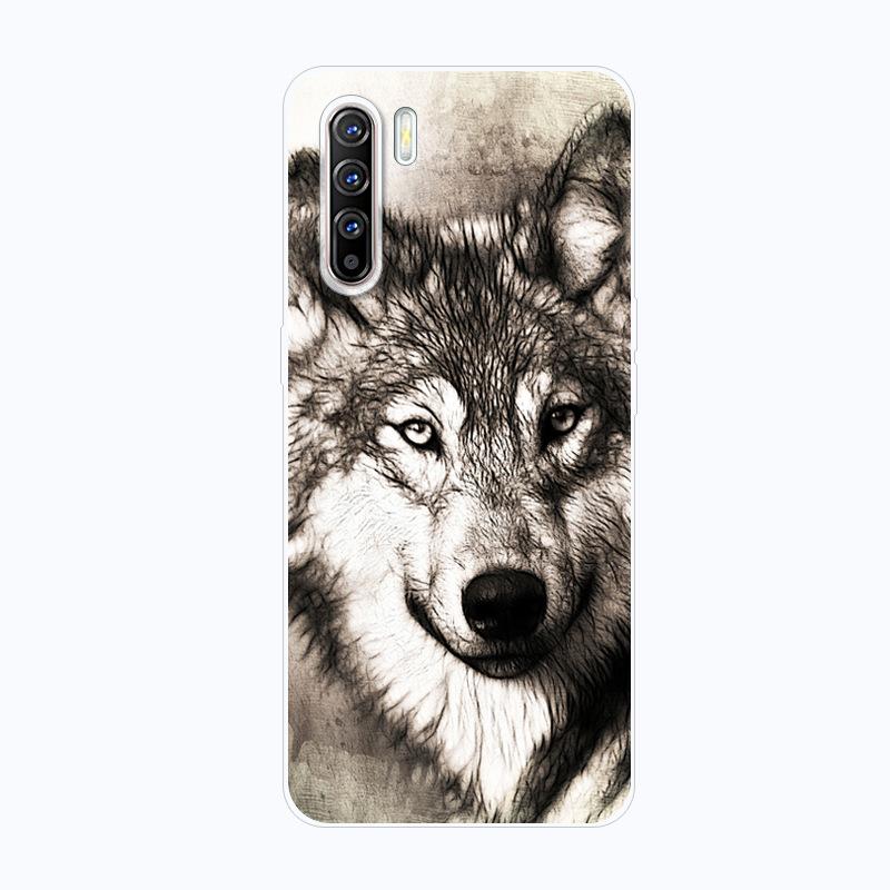 For OPPO Find X2 Neo Case Shockproof Soft silicone TPU Back Cover For OPPO FindX2 Neo Phone Cases Find X2 Lite Case Cute Cartoon