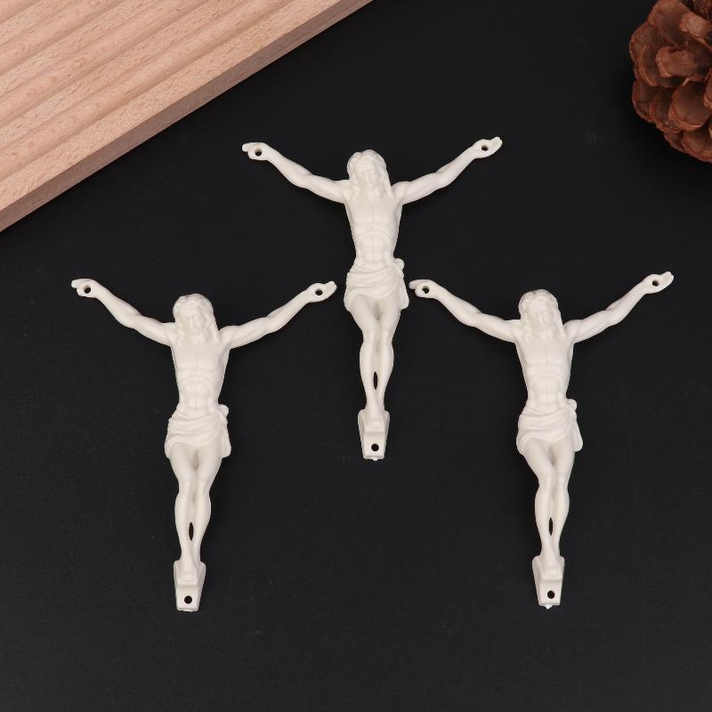 1/3Pcs Jesus Figurine Pendant For DIY Jewelry Craft Accessories Housewarmings Gift Present Decoration