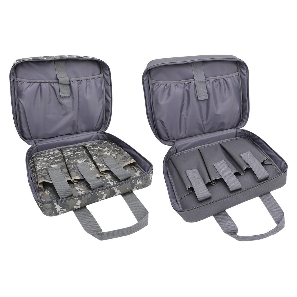 Satellite Accessory Storage Bag Portable Canvas Satellite Protective Carry Case Handbag for Adapters