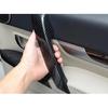 For Mitsubishi Pajero V80 V93 V95 V97 V98 2007- 4PCS ABS Carbon Car Door Inner Armrest Cover Trim Exterior Accessories