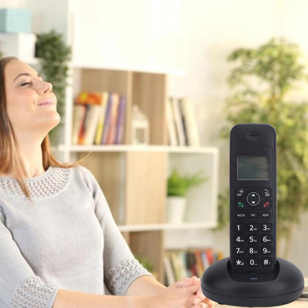 Handset Cordless Phone with Caller ID Call Waiting Call Blocking Full Duplex Speakerphone Backlit Display Big Buttons for Elderly