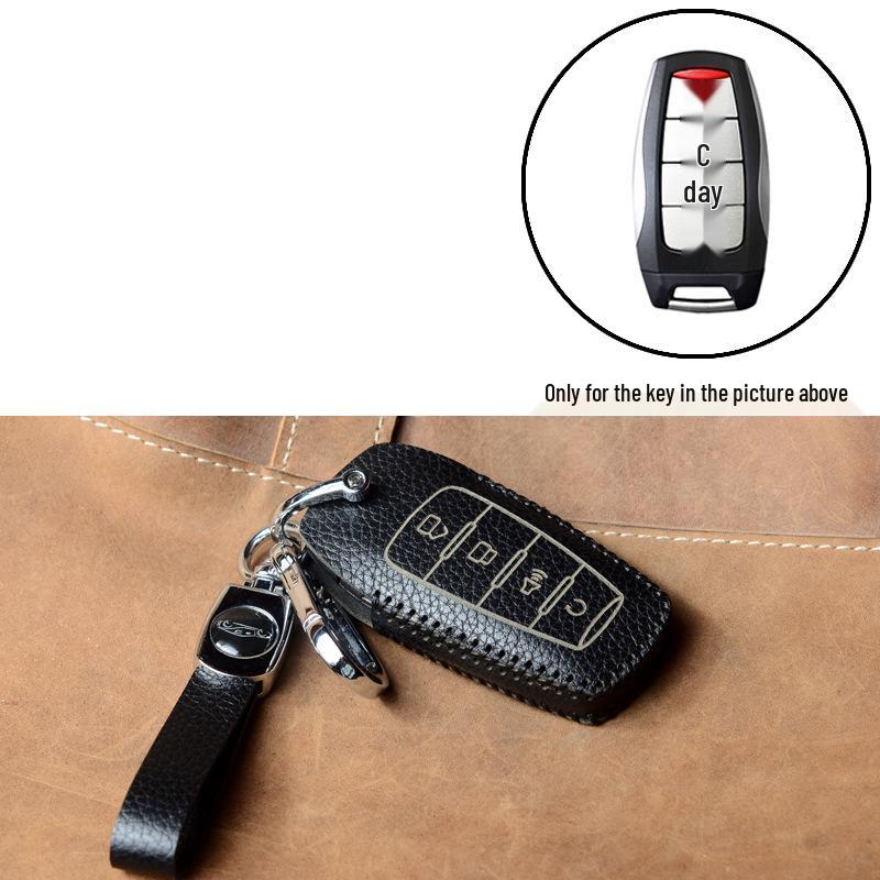 Great Wall Cannon Key Case: Leather Key Holder for 2021-2022 King Kong Cannon Off-Road Pickup