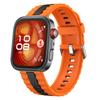 Dwukolorowy silikonowy pasek do Huawei Watch Fit 4/3, sportowa opaska na nadgarstek, akcesoria do Huawei Watch Fit 4 Pro