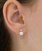 Tatiana (Silver 925) Cubic Freshwater Pearl Earrings Ec3308