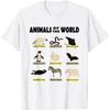 Animals of the World - Cute and Funny Animal Shirt T-Shirt
