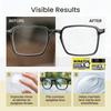 Lens Scratch Remover Glasses Lens Cleaner with Cleaning Sponge for Students Workers and Eyeglasses Store