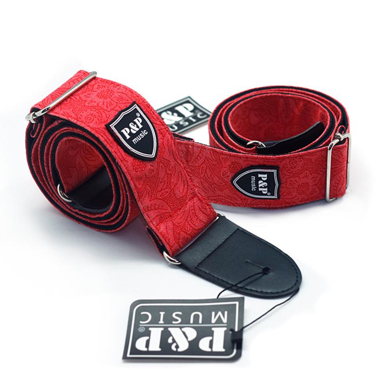 Regulowany Pasek do Gitary Poszerzany Pogrubiony Paski do Gitary Elektrycznej Basowej