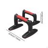 2 Pieces Push Up Stands Anti Slip Ergonomic Compact Muscle Training Portable Floor Handles