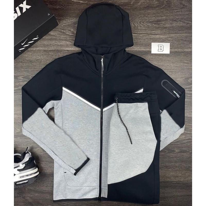 Mens Sporty Casual Hooded Sweatshirt Baseball