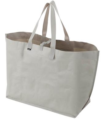 Jitsugyo Be Wiped with Polyethylene Sheet Outdoor Play Storage Bag Wide Light Gray Main Approximately W66 X D26 X H52cm Tower Storage Bag