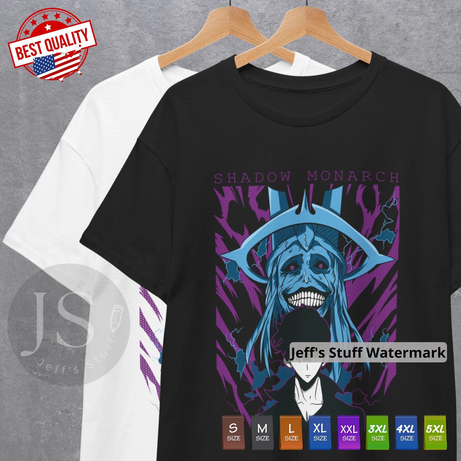 

Sung Jinwoo T Shirt Solo Leveling Anime Manga Japanese Clothing Cosplay Tee Gift M