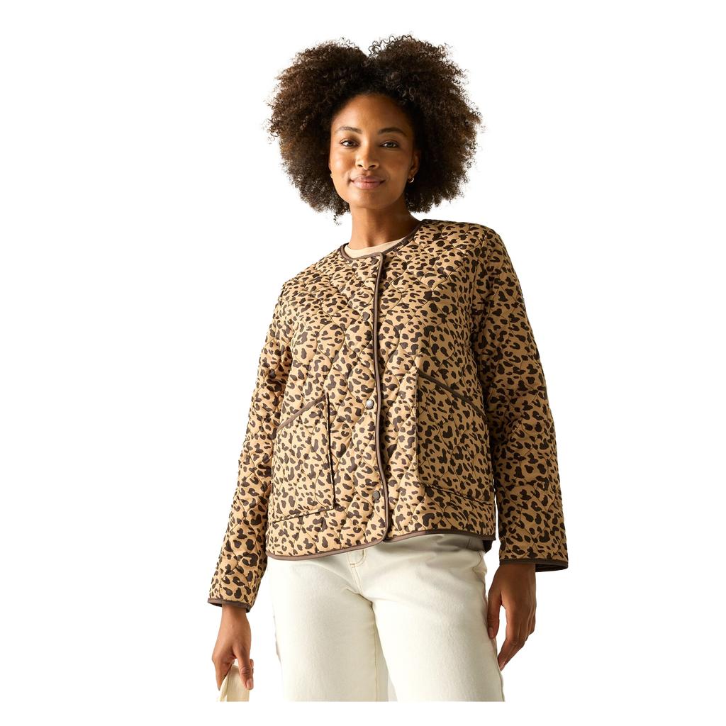 Regatta Womens/Ladies Mira Abstract Leopard Print Jacket