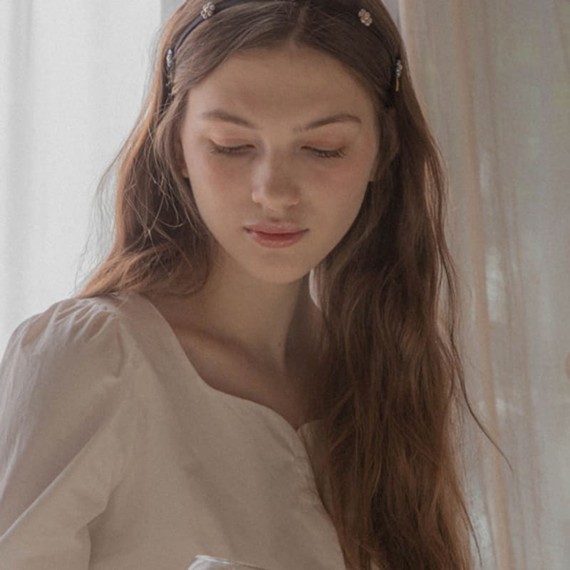 Jean Paul Clarisse Mini Daisy Hairband LFHB0736