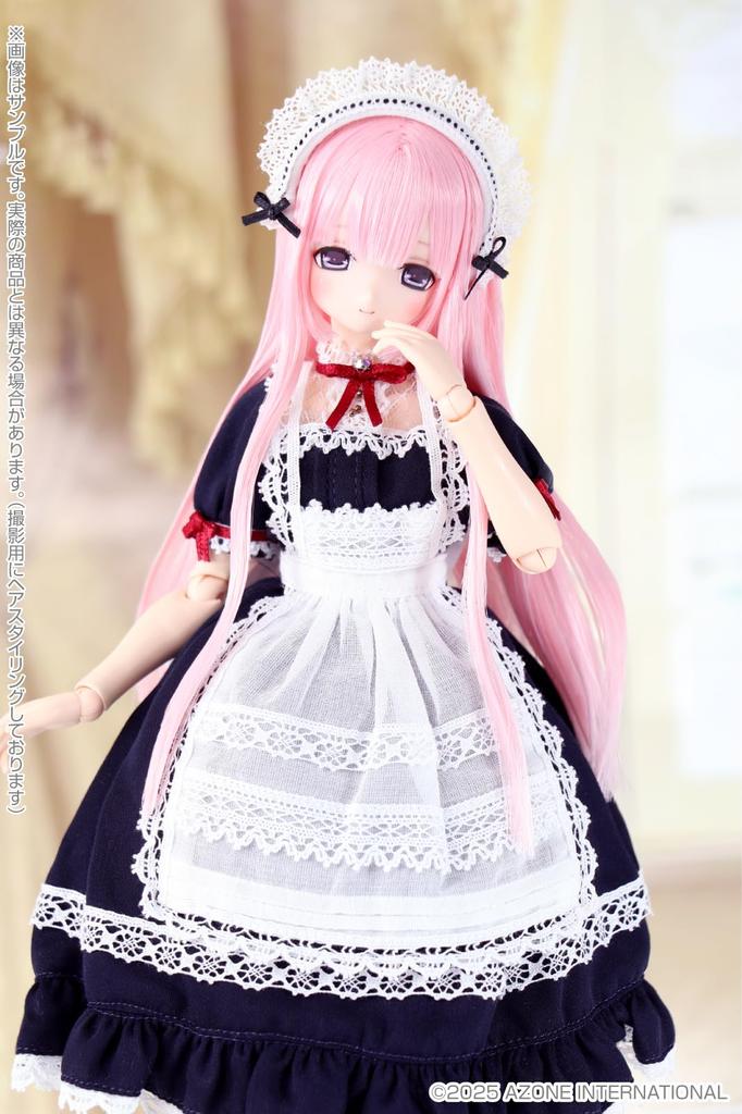 Azone International Family Mia Nocturnal Navy Articulated Doll ExCute (Loyal Maid, Ver.) Painted,