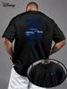 T-shirt Grafica Double-Sided Uomo Donna Auto Manica Corta Hudson Hornet & Saetta McQueen Top Casual Estivi Coppia