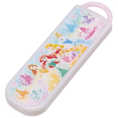 Skater Antibacterial Chopsticks Spoon Set Disney Princess 22 Made in Japan CCA1AG-A