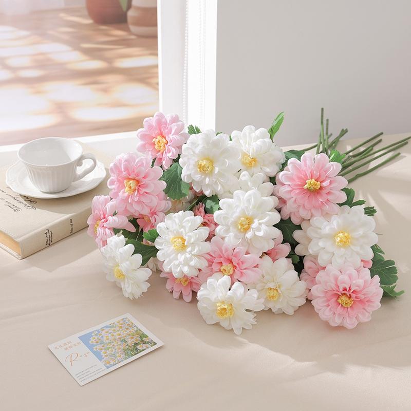 1Pcs Artificial Flower Bouquet 62CM Silk Fake Flower for Home Decor Party Supplies Garden Wedding Decoration Flower Arrangement