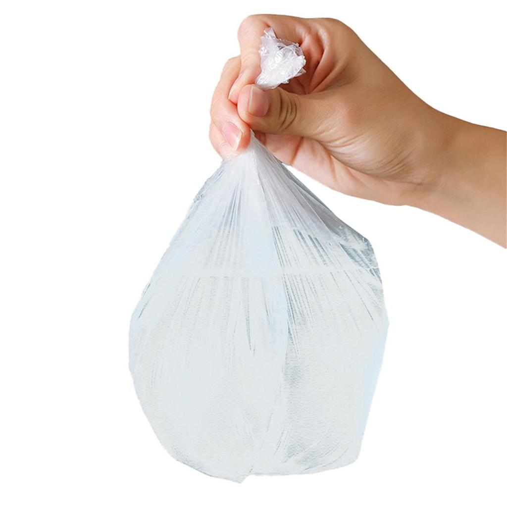 5Roll 100Pcs Mini Garbage Bag Household Thickened Small Desktop Garbage Garbage
