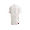 adidas Logo Letter Print Straight Cut Quick-Dry Retro Football Jersey Men Tops White DW5462