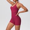 New Pure Color Brushed Back Strapless High-Waisted Yoga Set For Women - Sports Running Fitness Ensemble