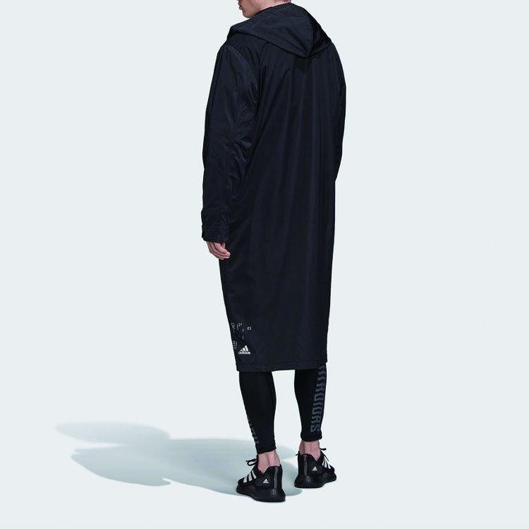 Adidas Jackets Men's Black Hooded Moderate Other FI4659